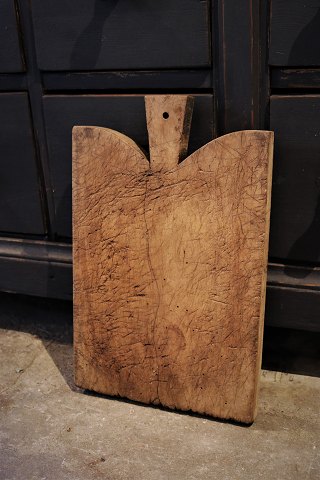 Old French cutting board with fine patina...