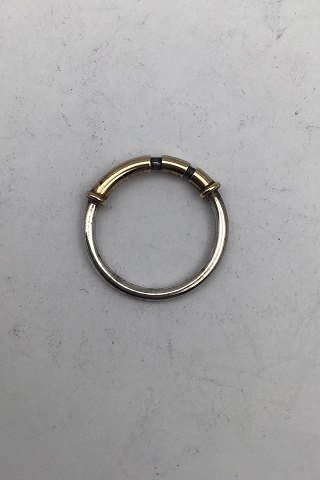 Georg Jensen / Hans Hansen Sterling Sølv / Guld Ring
