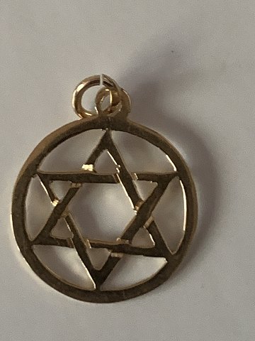 Jewish Star Pendant #14 carat Gold
Stamped 585