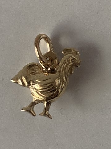 Rooster Pendant #14 carat Gold