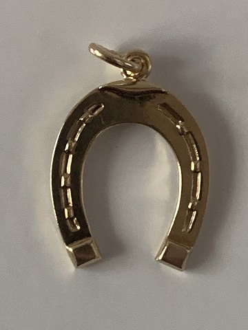 Horseshoe Pendant #14 carat Gold