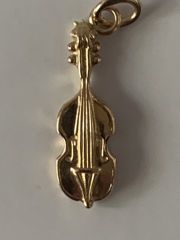 Violin Pendant #14 carat Gold