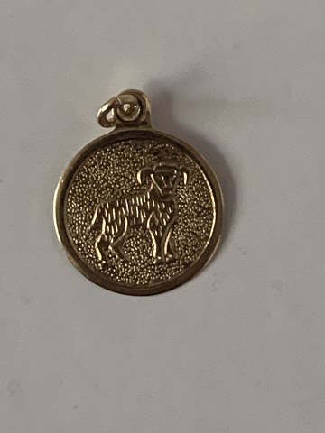 Aries Zodiac Pendant #14K Gold
Stamped 585