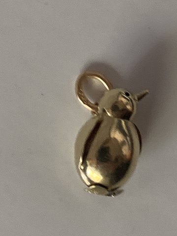 Penguin Pendant #14 carat Gold
Stamped 585