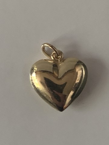 Heart pendant #14 karat Gold
Stamped 585
Height 13.53 mm
Width 12.73 mm