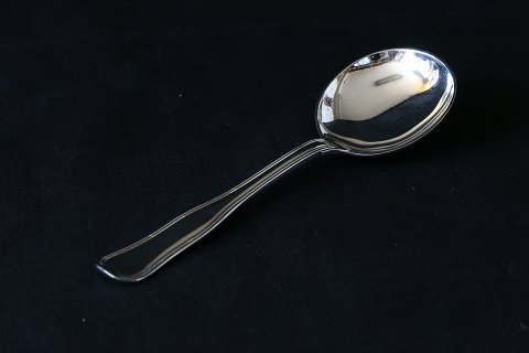 Vegetable spoon/compot spoon from Georg Jensen in 925 sterling silver, double 
fluted.