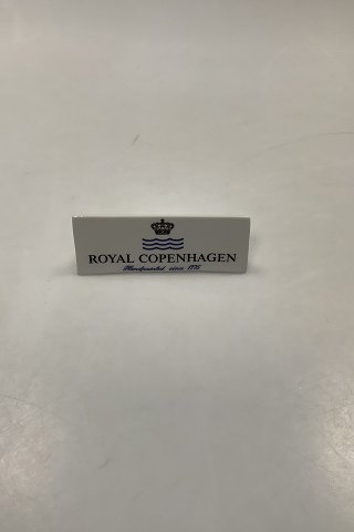 Royal Copenhagen Forhandler Skilt