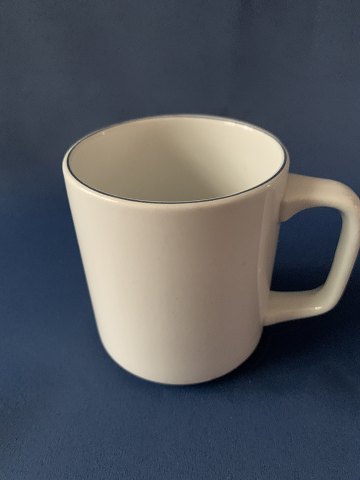 Blue edge, Royal Copenhagen coffee mug.
Dec. No. 3097.