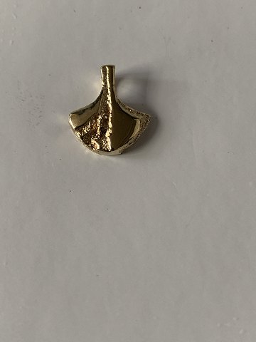 Pendant for necklace in 14 carat gold, stamped 585.