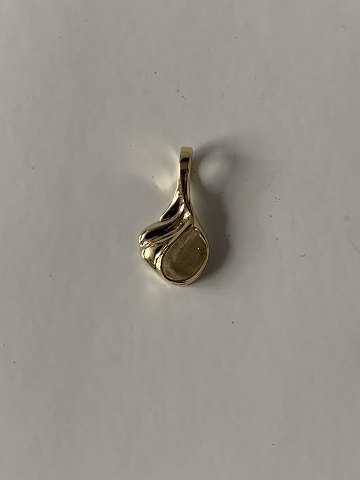 Pendant for gold chain in 14 carat gold, stamped 585