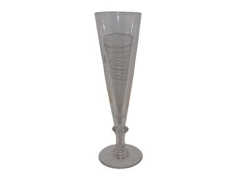 Holmegaard champagne glass No. 4 from 1853-1930
