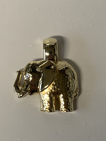 Beautiful pendant 14 carat Gold
"Elephant"
Stamped 585