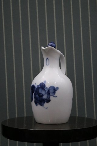 Royal Copenhagen Blue Flower Braided oil jug with lid. RC# 10/8201...