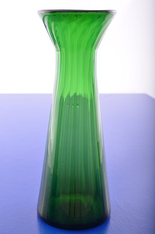 Old green Hyazinthglass