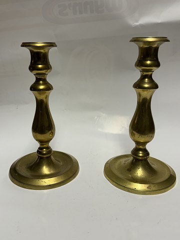 Pair of candlesticks In bras 19th. century
