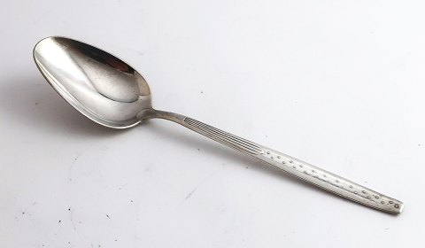 KJA. Venedig silver plated cutlery. Dessert spoon. Length 15.2 cm.