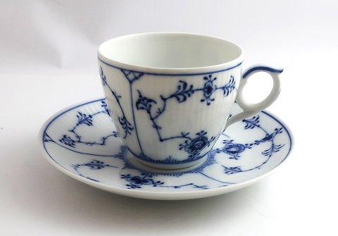 Royal Copenhagen. Blue fluted plain. Large Coffee cup. Model 79 (2 quality)