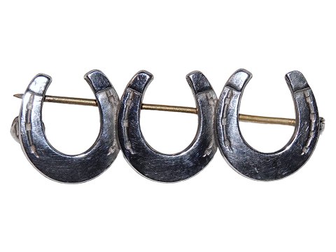 Hugo Grün silver
Brooch with horseshoes from 1950-1960