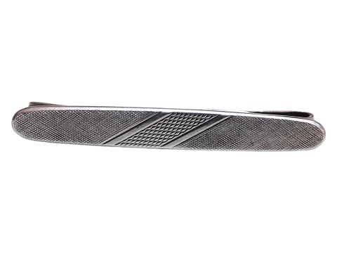 Guldsmedenes indkøbsforening silver
Tie clip from the 1970