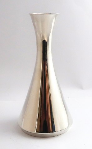 Norwegen. David Andersen. Silbervase (830). Höhe 16 cm