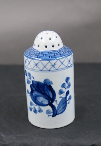 Trankebar Danish faience porcelain, salt castors No 1009,  H 8cm