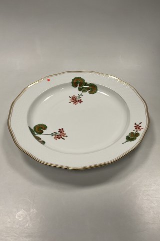Royal Copenhagen Art Nouveau Stel No. 225 Pelargonoe Rundt Fad No. 2018