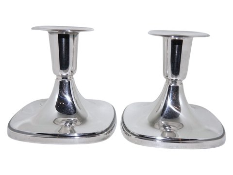 Tore Eldh Sweden
Pair modern silver candlelight holders from 1968