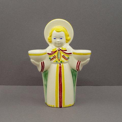 Aluminia: Christmas angel made in faience