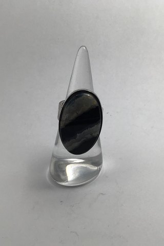 Georg Jensen Sterling Sølv Ring No. 188B (Agat)