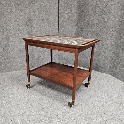 Rullebord med grønne kakler