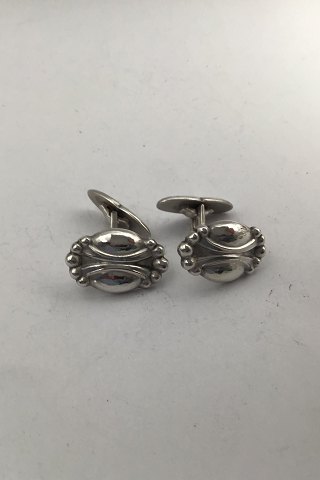 Georg Jensen Sterling Sølv Manchetknapper No. 22