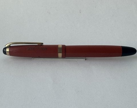 Koralrød Montblanc no. 212 fyldepen