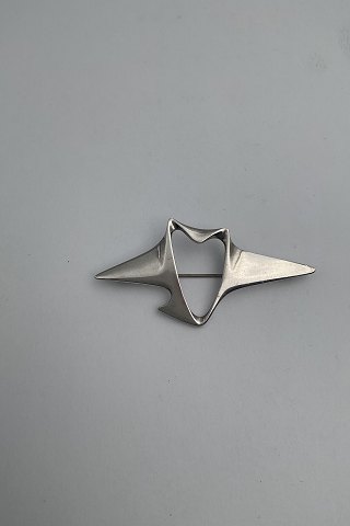 Georg Jensen Sterling Sølv Broche af Henning Koppel No. 340