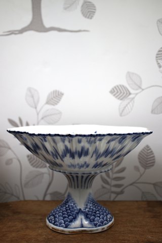 Rare antique centerpiece on a foot in a Butterfly pattern from Bing & Grondahl...