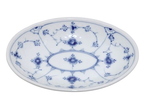 Blåmalet HotelporcelænLille oval asiet 18,2 cm.