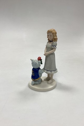 Royal Copenhagen Figur - Snowwhite Rosered