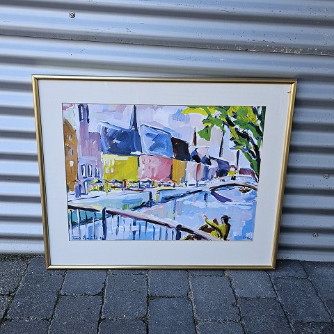 Mernild litografi253/35065x79 cm