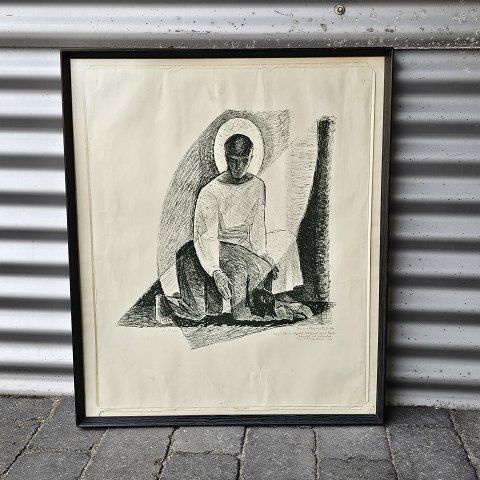 Lennart Segerstrålelitografi72x61 cm