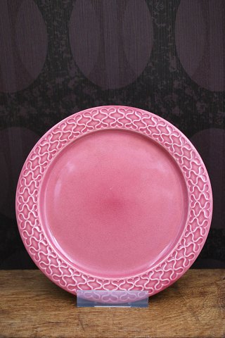 Bing & Grøndahl Kronjyden - Pink Cordial frokosttallerken.Dia.: 21,5cm...
