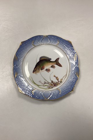 Royal Copenhagen Blåt Fiskestel Tallerken No. 19/3002
