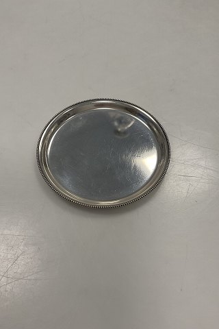 Evald Nielsen Sterling Sølv Glas Coaster