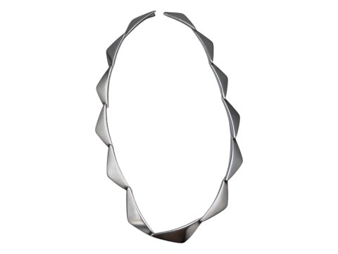 Georg Jensen sterlingsølvPeak halskæde 38,5 cm.