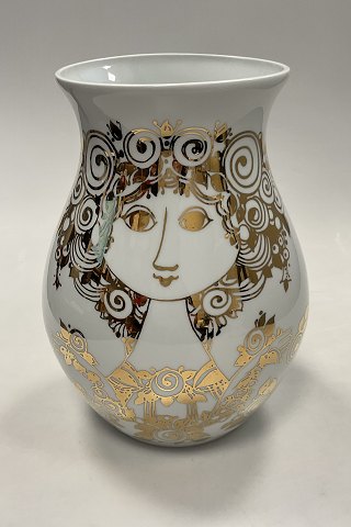 Bjørn Wiinblad Vase Rosalinda med guld