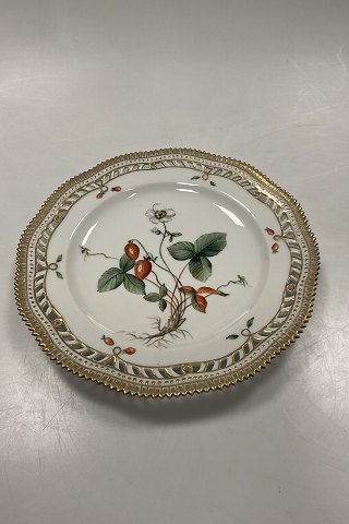 Royal Copenhagen Privat Malet Flora Danica Frugttallerken No. 3554