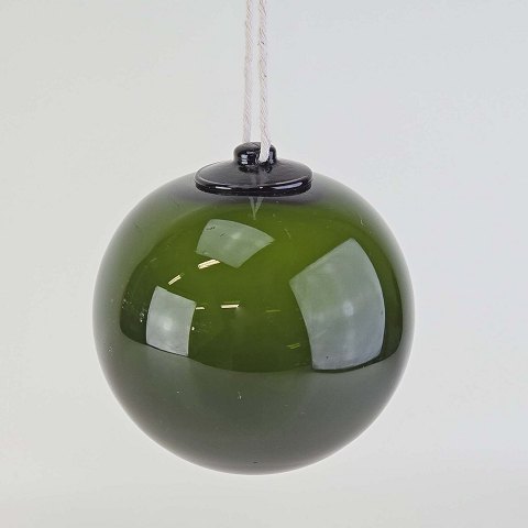 Holmegaard glaskugleFlaskegrøn10 cm