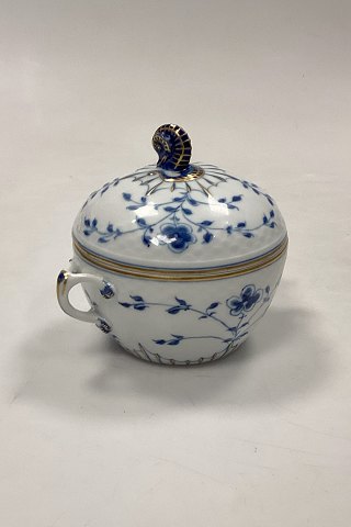 Bing og Grøndahl Dickens Sommerfugl med guld Sukkerskål med Låg No. 94