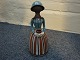 Woman made of stoneware from the 1960s. 
Height 28 cm. Danish design. 5000 m2 showroom.
