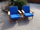 Rest Chairs by Hans Wegner GE model 290 in light oak in fine condition 5000 m2 
showroom