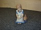 Royal figurine girl with chickens No. 437, first selection. 
5000 m2 showroom.