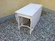 Folding table in painted light gray from years 1860 5000 m2 showroom